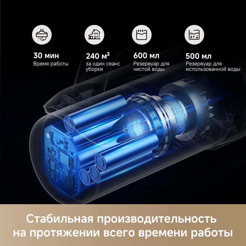 Моющий пылесос TROUVER K30 white от официального дилера в России