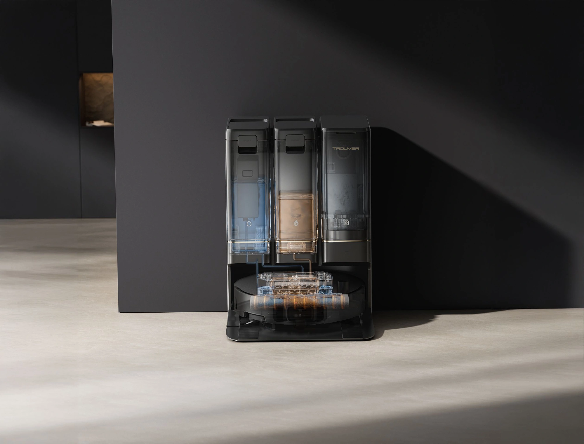 Робот-пылесос TROUVER Z50 Ultra black от официального дилера в России