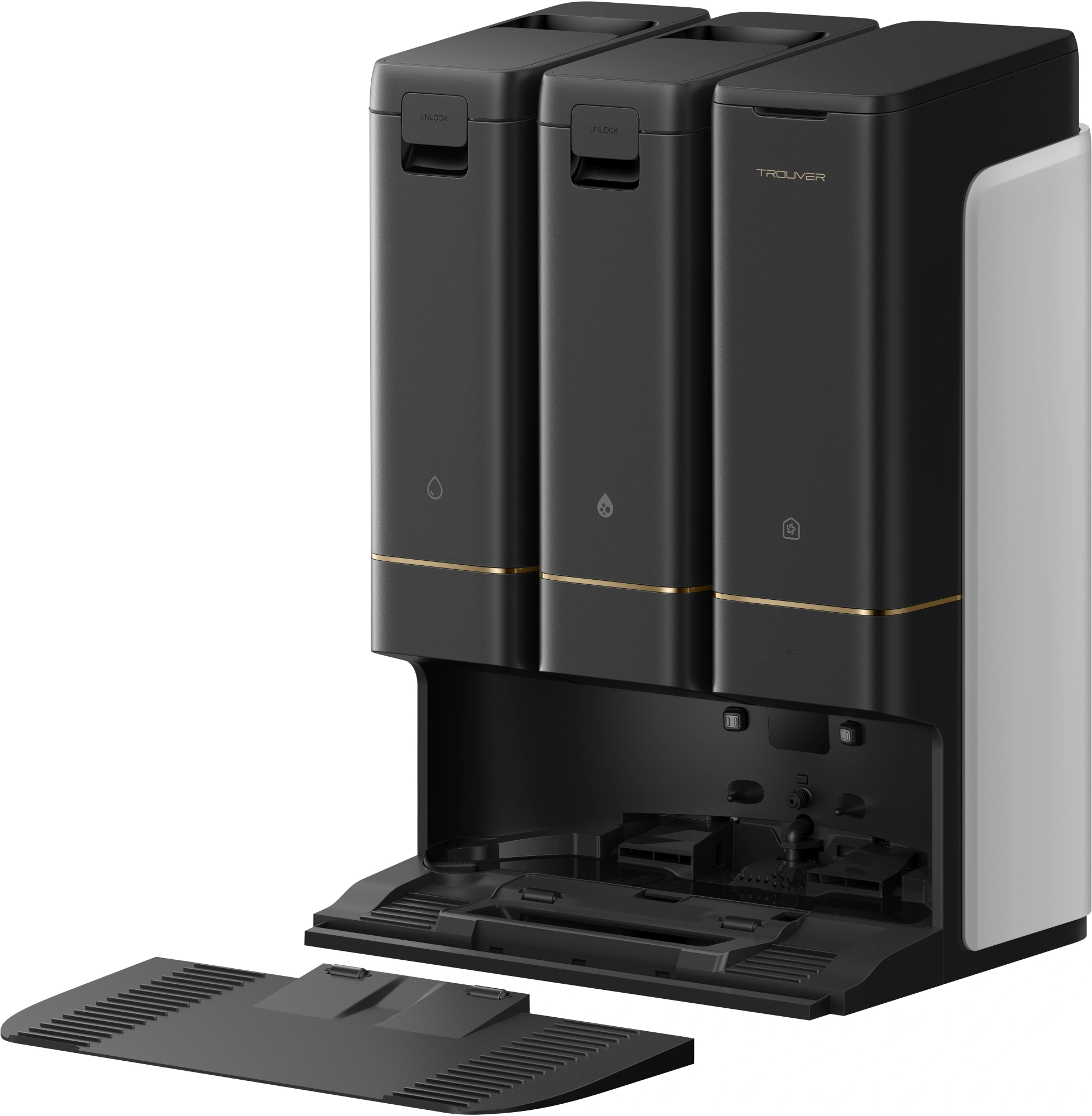 Робот-пылесос TROUVER Z50 Ultra black от официального дилера в России