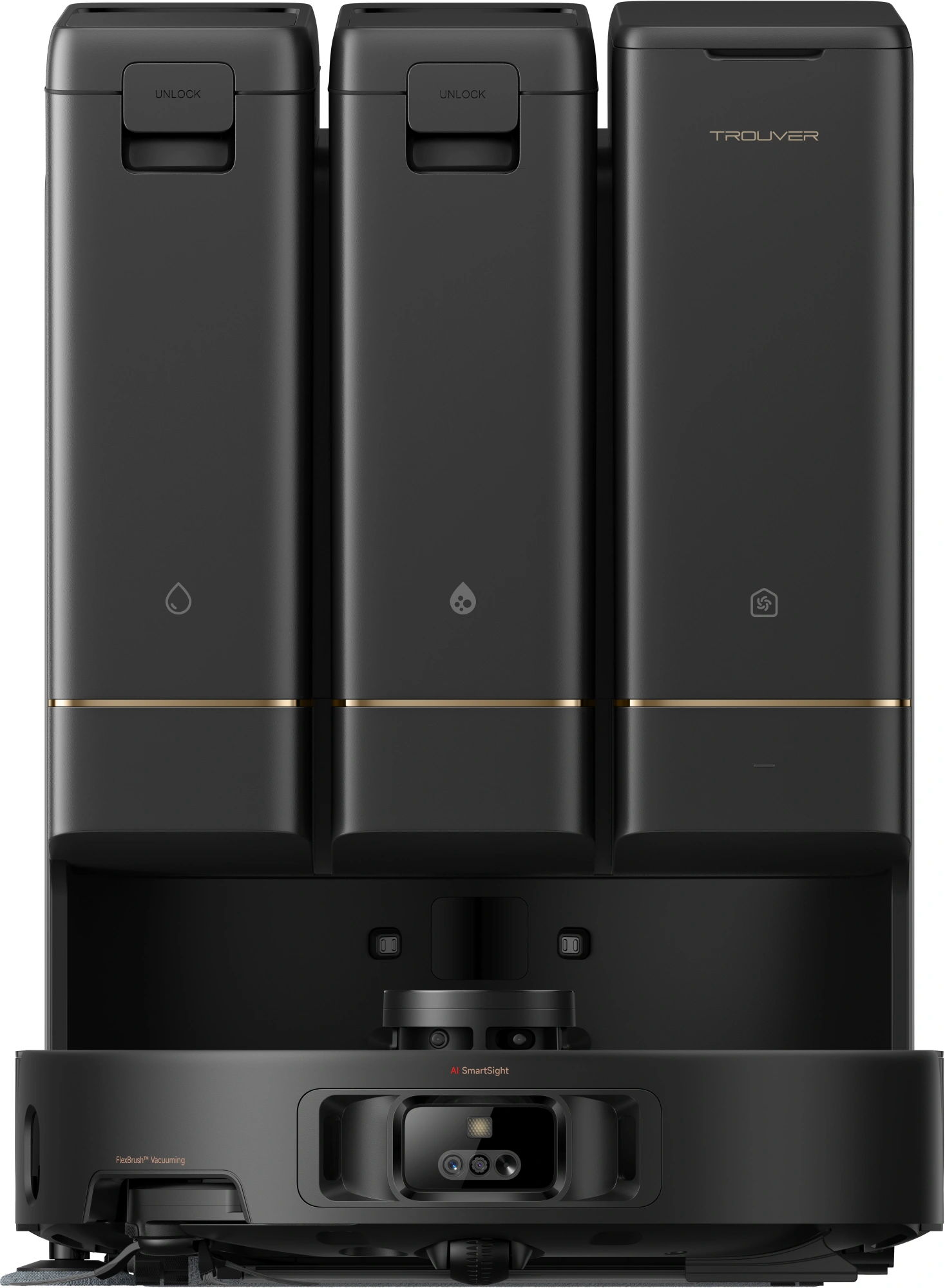 Робот-пылесос TROUVER Z50 Ultra black от официального дилера в России