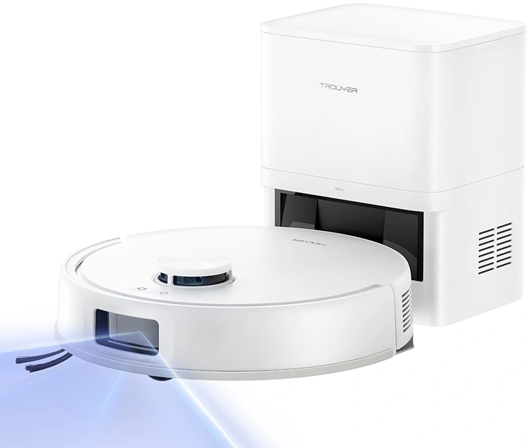 Робот-пылесос TROUVER E20s Pro Plus white от официального дилера в России